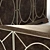 Bernhardt Clarendon Buffet with Round Mirror 3D model small image 2