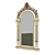 Timeless Elegance Mirror 3D model small image 1