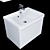 Modern Set Ravak 10° - Complete Bathroom Upgrade 3D model small image 3