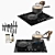 Modern Kitchen Set with 3D Max 3D model small image 1