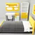 Safe and Stylish Children's Furniture Set 3D model small image 2