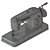 Vintage USSR Tula Sewing Machine 3D model small image 3