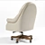Elegant Carpaccio Director Armchair 3D model small image 3