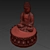 Enlightened Indian Buddha Sculpture 3D model small image 3