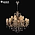 Luxurious Crystal Chandelier: 715 Nativo Osgona 3D model small image 1