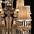 Luxurious Crystal Chandelier: 715 Nativo Osgona 3D model small image 2
