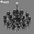 Luxurious Crystal Chandelier: 715 Nativo Osgona 3D model small image 3