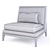 Alton Chair: Classic Comfort with Joseph Jeup 3D model small image 2