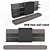 Italian B&B Wall Stand 3D model small image 1