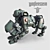 War Machine in 1960 3D model small image 1