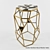 Giselle Petrified Wood Martini Table - Distinctive Elegance 3D model small image 1