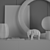 Poliform Chloe Night Complements 3D model small image 3