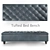 Elegant Tufted Bed Bench 3D model small image 1