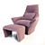 Sleek and Stylish Armchair: MisuraEmme Ermes Vesta 3D model small image 2