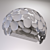 Braille Schuller Narisa: 190mm Height, Chrome Metal Wall Lamp 3D model small image 3