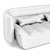 Sleek Sofa: 3dsMax 2013+FBX Compatible 3D model small image 2