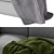 Cozy Home Republic Chunky Knit Throw 3D model small image 2