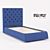 Blest Bed Beatrice L_09 [90x200] 3D model small image 1