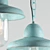 Rustic Metal and Glass Wall Sconce 3D model small image 2