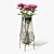 Elegant Echasse Vase 3D model small image 1