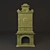 Classic Style Fireplace 3D model small image 2