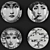 Lina Cavalieri Decorative Plate 3D model small image 2
