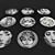 Lina Cavalieri Decorative Plate 3D model small image 3
