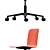  Stylish Vitra HAL Ply Chair 3D model small image 2