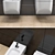 HATRIA Next Toilet and Bidet: Upgrade Your Bathroom 3D model small image 2