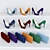DKNY Women's Shoes & Clutch: Fashionable Elegance 3D model small image 1