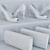 DKNY Women's Shoes & Clutch: Fashionable Elegance 3D model small image 3