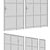 Modern Steel Doors: Portella Collection 3D model small image 3