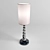 Elegant Illumination: ZANTAS Table Lamp 3D model small image 2