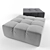  Comfy Ottoman for Relaxation 3D model small image 1