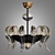 Elegant Caladium 5621IU Chandelier 3D model small image 1
