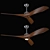 Minka Aire Aviation Ceiling Fan 3D model small image 1