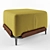 Steve Stylish Ottoman Pouf 3D model small image 1