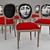 Fornasetti Chair - Elegant and Timeless 3D model small image 3