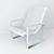 Contemporary BONNIE Armchairs 3D model small image 3