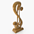 Eternal Wood Infinity Statuette 3D model small image 1