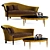 Velvet Elegance: Christopher Guy Set 3D model small image 1