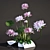 Lotus Flower Bouquet 3D model small image 2