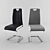 Elegant Signal Metal Chair 3D model small image 1