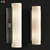 Sculptural Tube Sconce - Kelly Wearstler 3D model small image 2