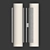 Sculptural Tube Sconce - Kelly Wearstler 3D model small image 3
