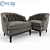 Modern Beckett Chair: Stylish, Compact & Ergonomic 3D model small image 1