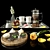 Indulgent Morning Delights 3D model small image 1