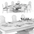 Italian Luxury Furniture by Carpanese 3D model small image 3