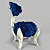Pumpkin-inspired Chair: Exclusive Design 3D model small image 1