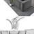Elegant Poliform Bolton Sofa 3D model small image 3